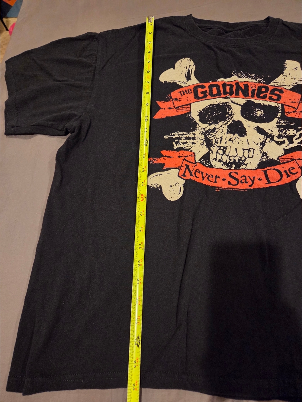 THE GOONIES - NEVER SAY DIE - VINTAGE SHIRT - MENS SIZE XL - Picture 6 of 9